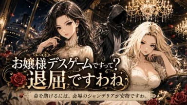 お嬢様デスゲームですって？退屈ですわね background image