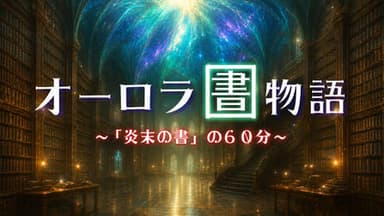《オーロラ圕物語》〜炎末の書の60分〜 background image