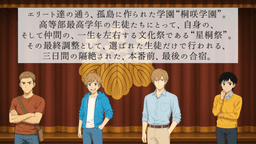 演じるには、遅すぎた