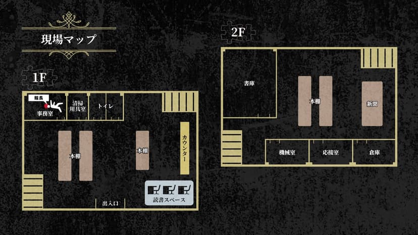 証拠隠滅～モノクロ図書館～