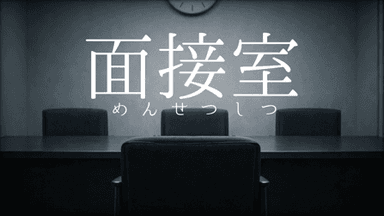 面接室（一人用） background image