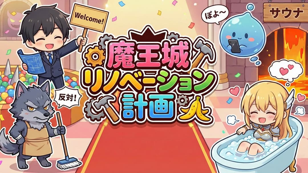 魔王城リノベーション計画 background image