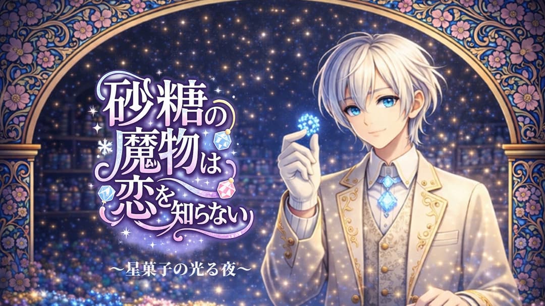 砂糖の魔物は恋を知らない～星菓子の光る夜～ background image