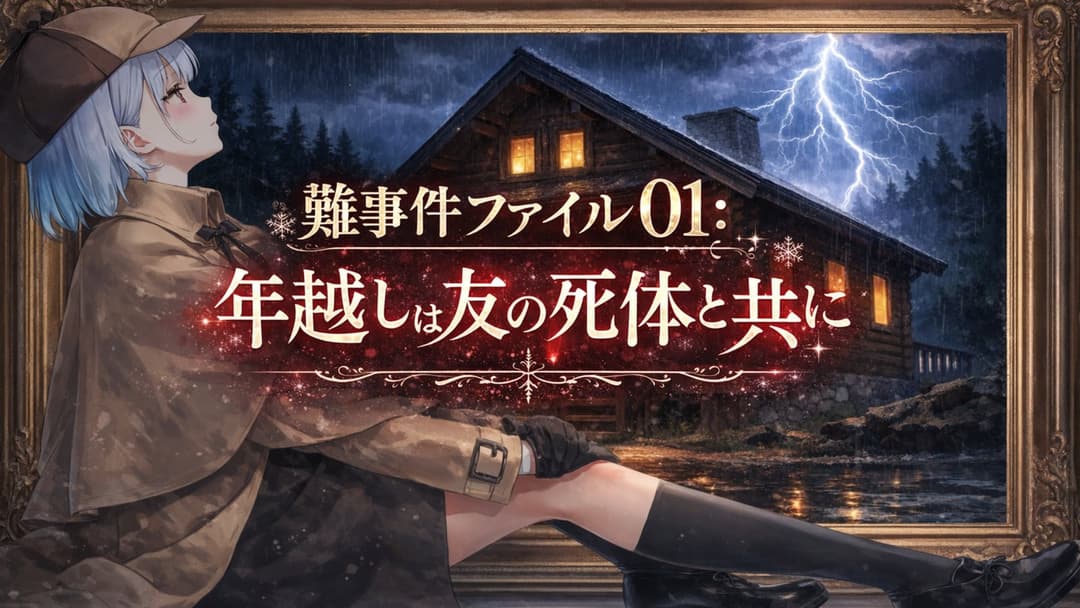 難事件ファイル01：年越しは友の死体と共に background image