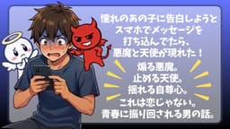 告白しようとしたら、悪魔と天使が出てきた件