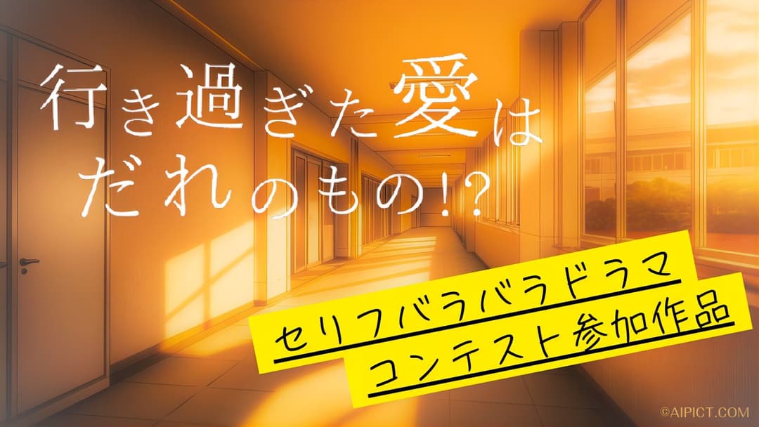 行き過ぎた愛はだれのもの！？ background image