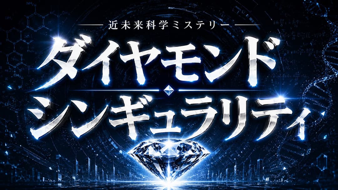 近未来科学ミステリー『ダイヤモンド・シンギュラリティ』 background image