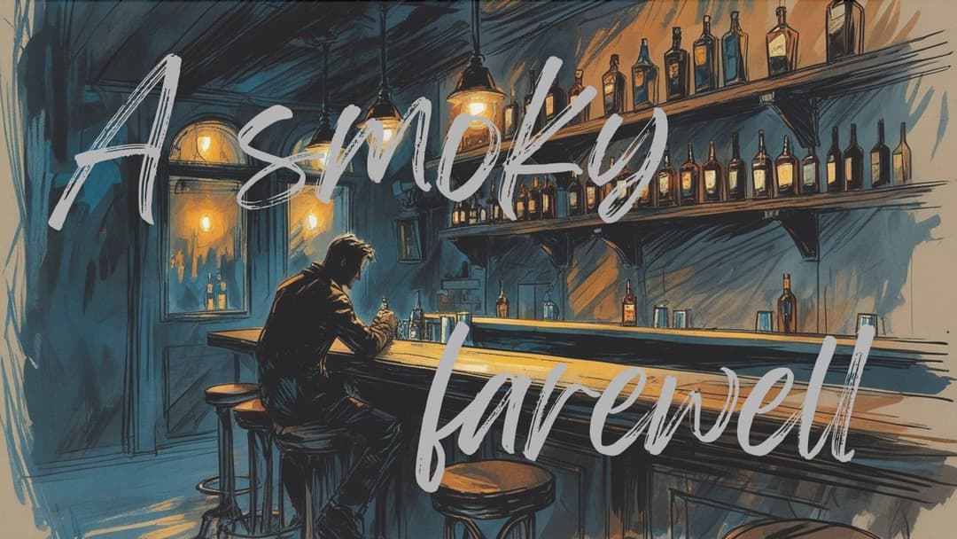 A smoky farewell～別れは、たばこの煙と共に～ background image