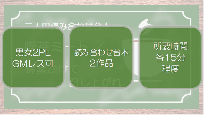 喫茶ミート／蜂蜜かけて召し上がれ