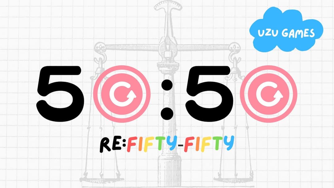 50:50(リトライ） background image
