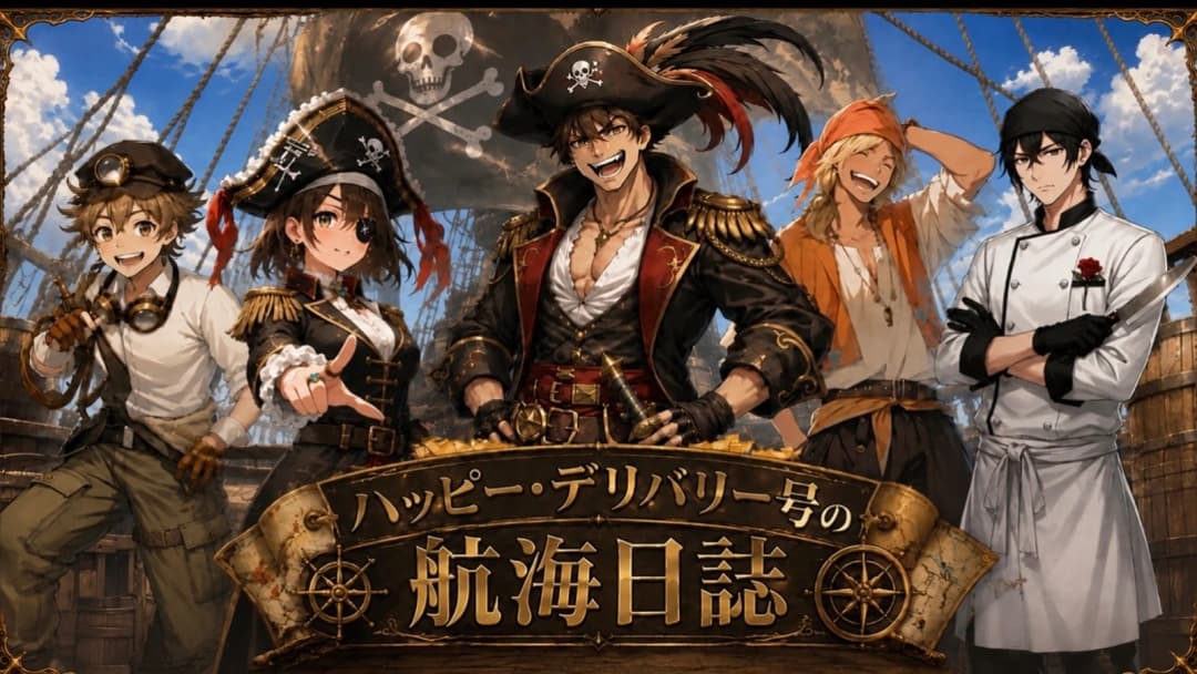 ハッピー・デリバリー号の航海日誌 background image
