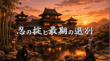 忍の掟と最期の選別 background image