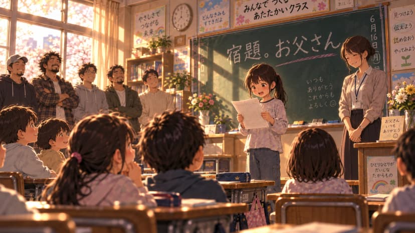 ボクのお父さん、ナゾのお父さん