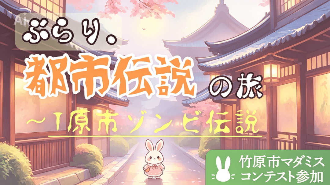 ぶらり、都市伝説の旅〜T原市ゾンビ伝説〜 background image