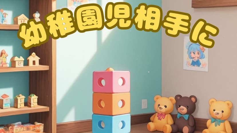 幼稚園児相手に