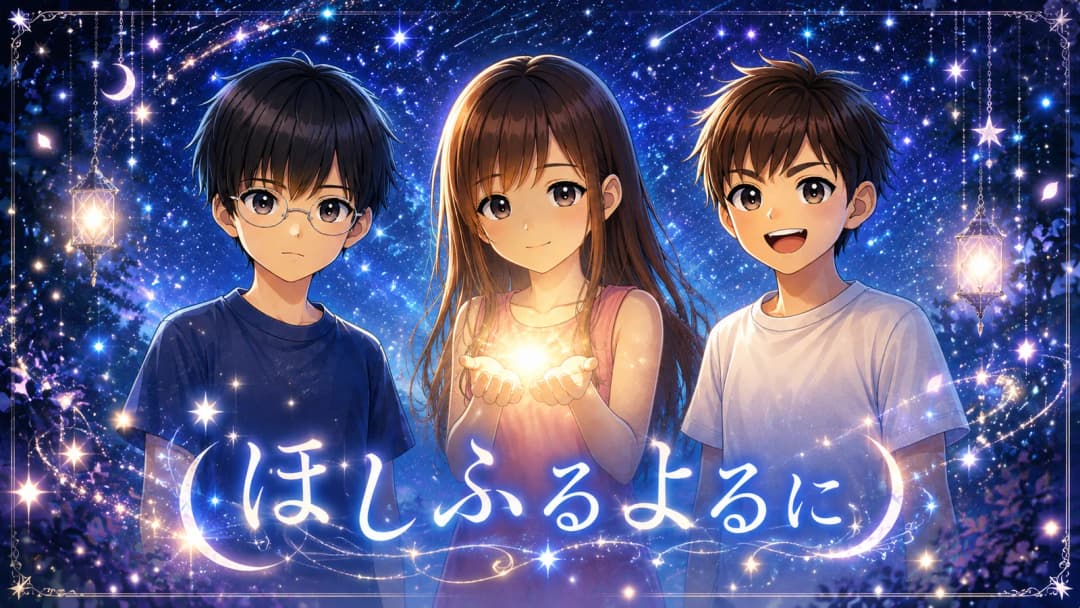 ほしふるよるに background image