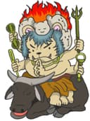 ２，ダイ様（大威徳明王）