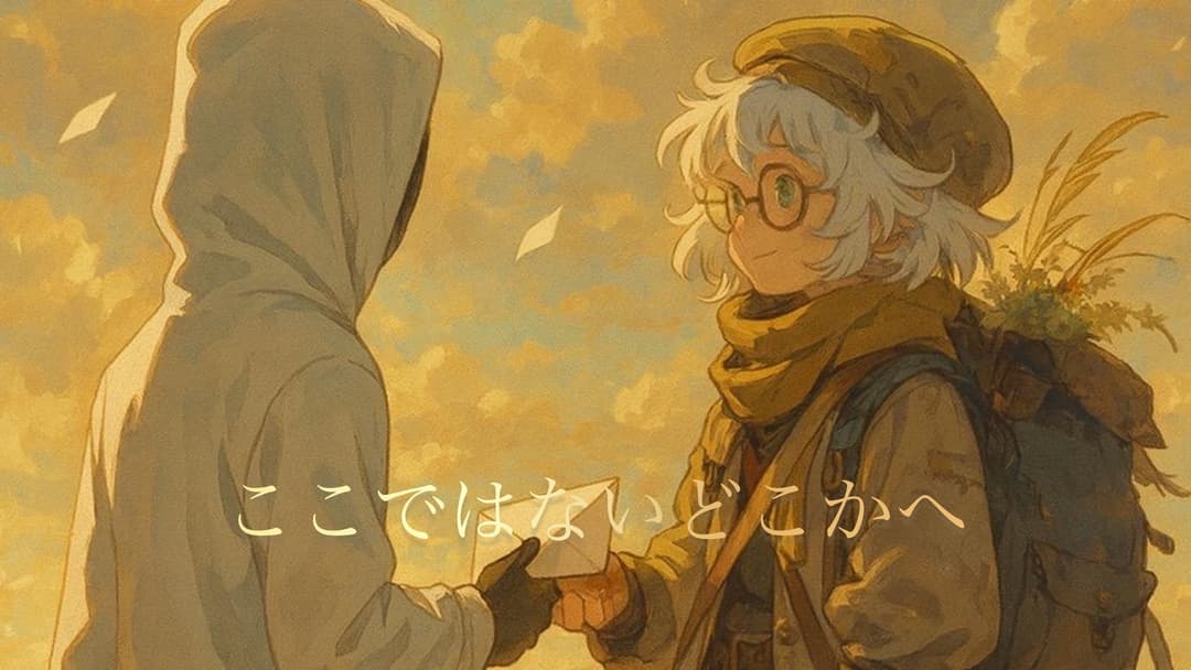 ここではないどこかへ background image