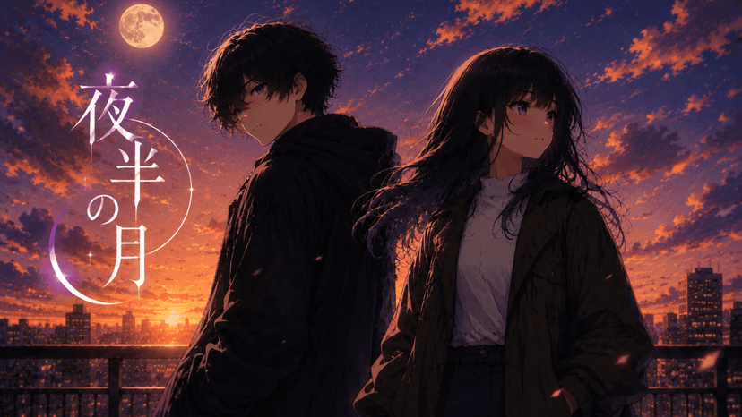 夜半の月