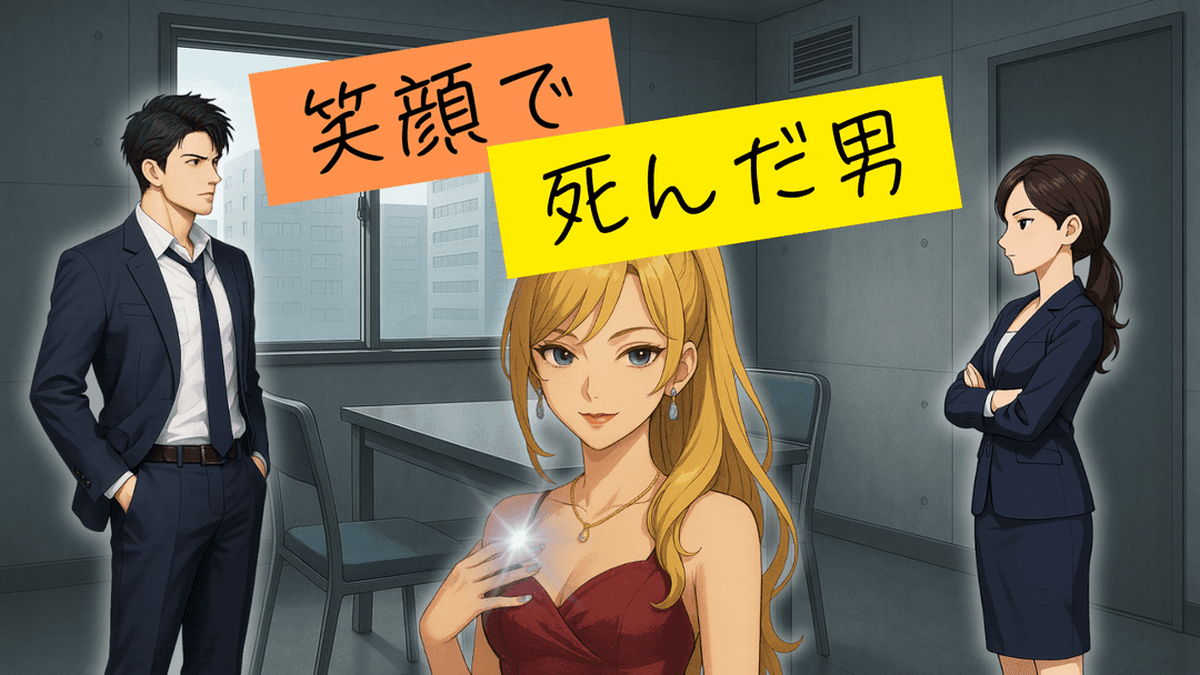 笑顔で死んだ男 background image