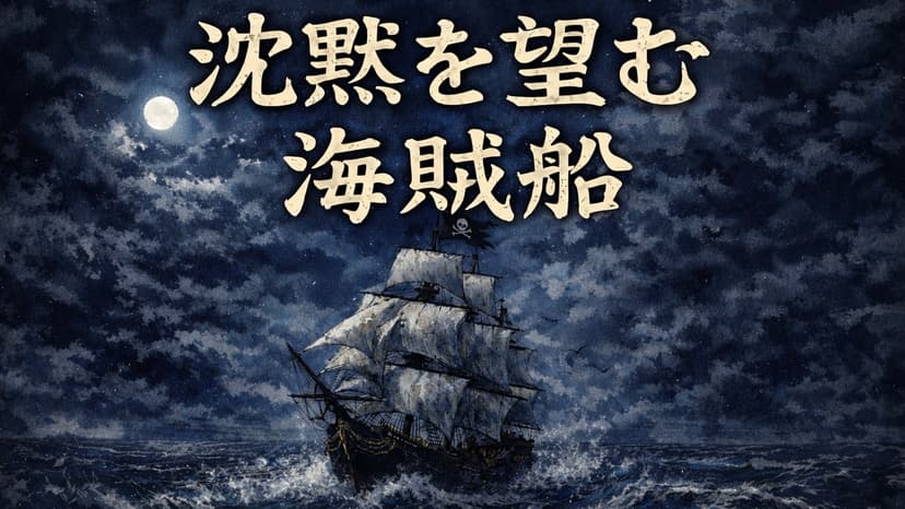 沈黙を望む海賊船