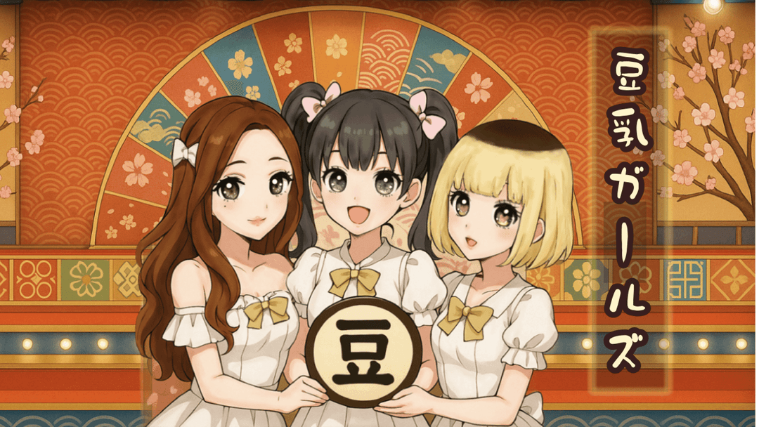 豆乳ガールズ background image