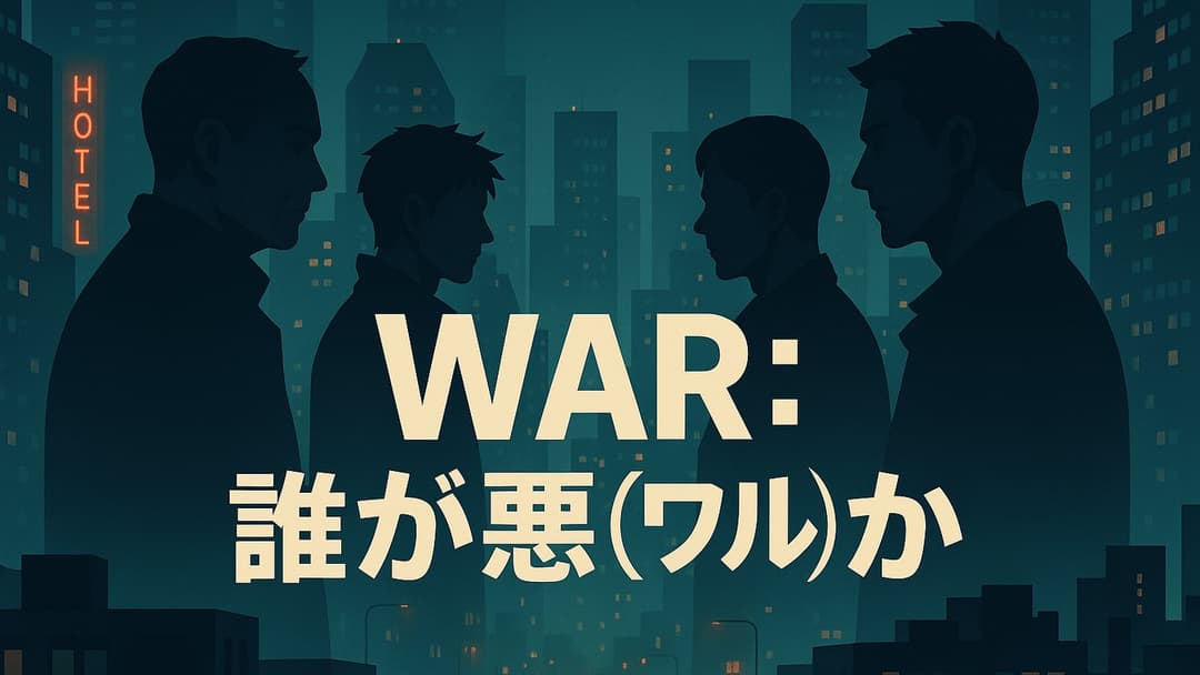 WAR：誰が悪（ワル）か background image