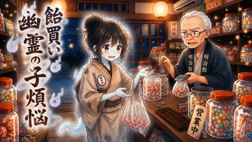 飴買い幽霊の子煩悩