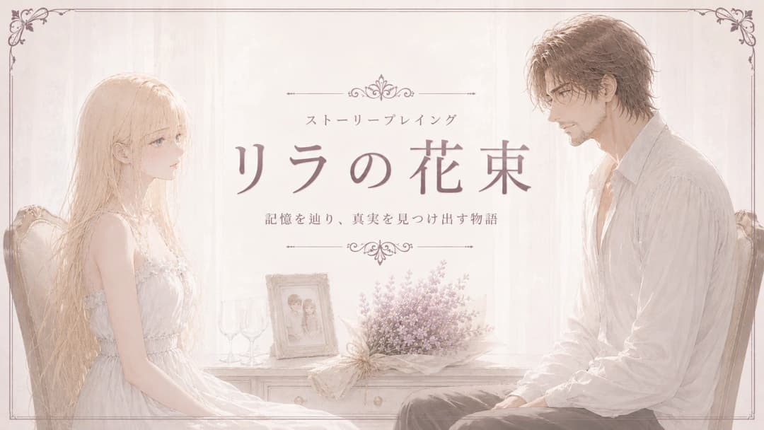 リラの花束 background image