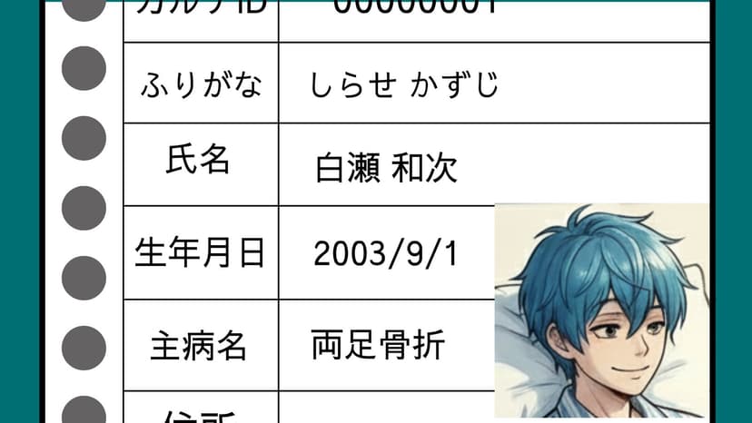 Vチューバーの入院