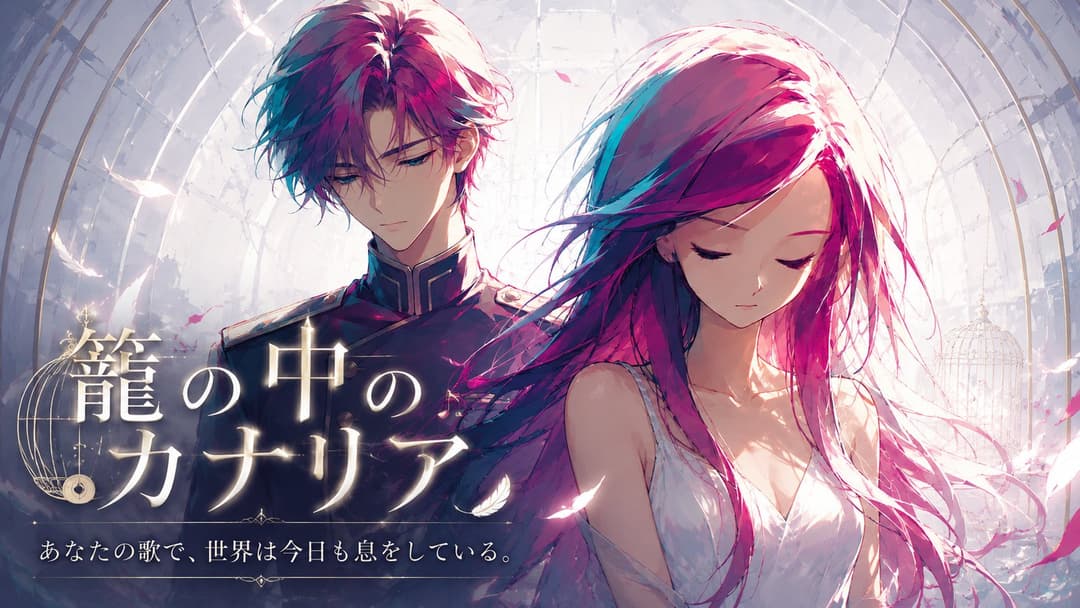 籠の中のカナリア background image