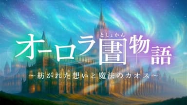 《オーロラ圕物語》〜紡がれた想いと魔法のカオス〜 background image