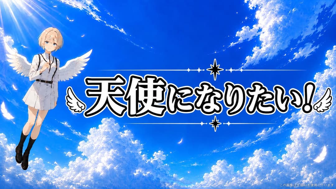 天使になりたい！ background image