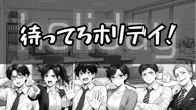 待ってろホリデイ！