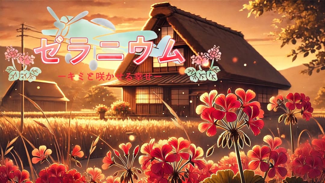 ゼラニウム～キミと咲かせる幸せ～ background image