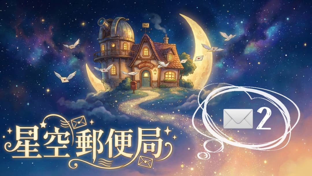 星空郵便局✉️２ background image