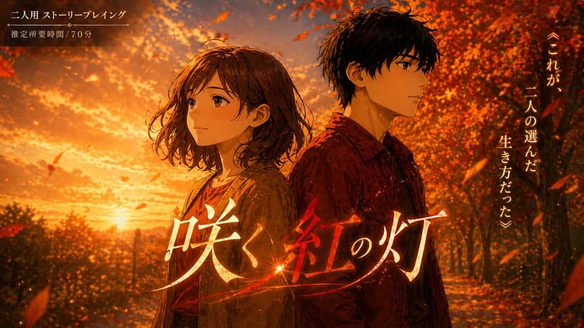 咲く紅の灯