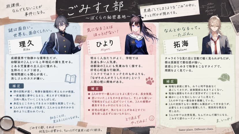 ごみすて部 ～ぼくらの秘密基地～