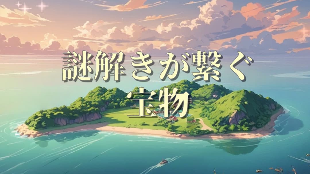 謎解きが繋ぐ宝物 background image