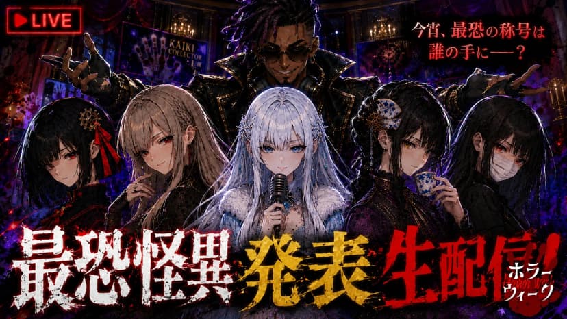 最恐怪異発表生配信