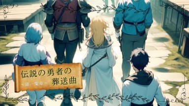 伝説の勇者の葬送曲 background image