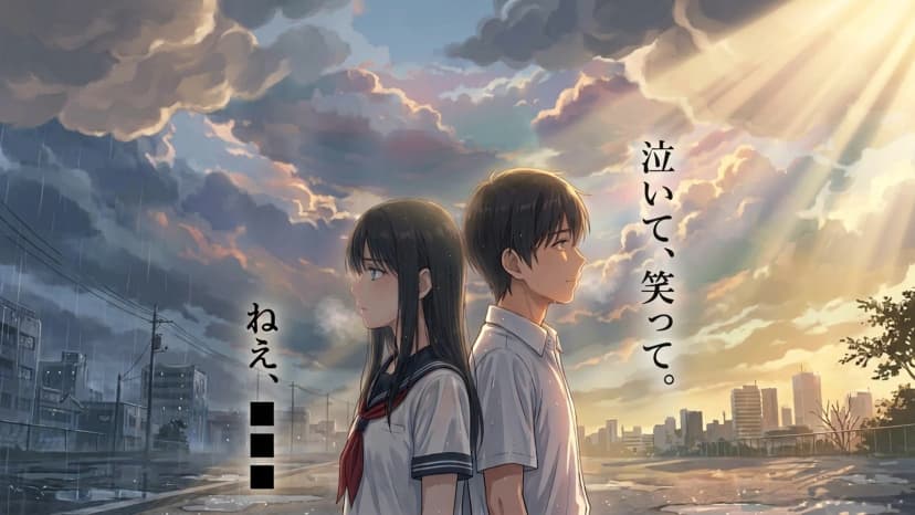 泣いて、笑って。ねえ。■■■。
