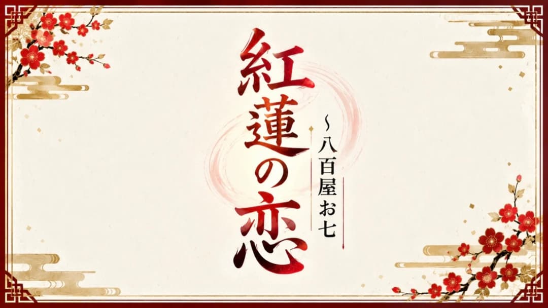 紅蓮の恋～八百屋お七 background image
