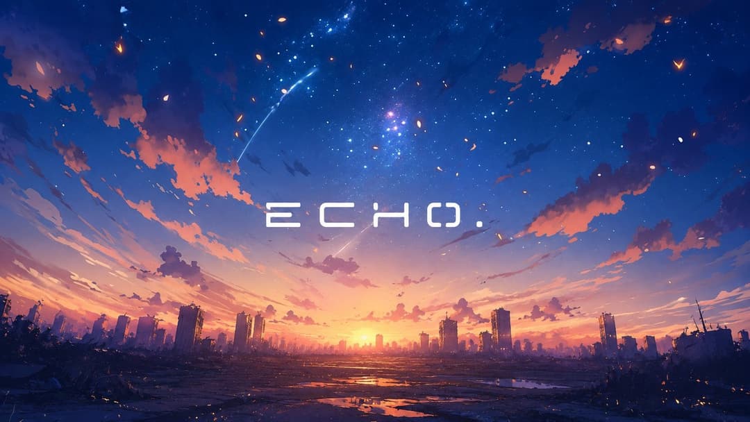 「Echo.」 background image