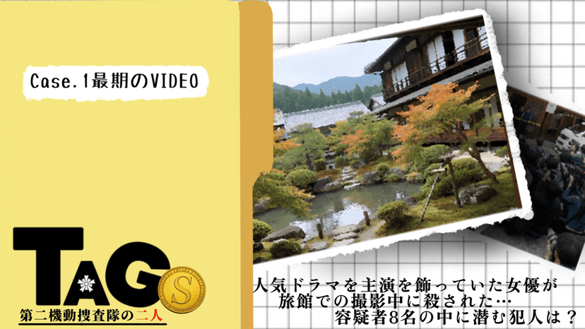TAGⓈ：第二機動捜査隊の二人:Case.1