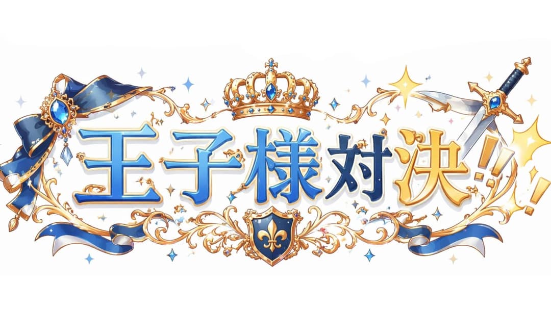 王子様対決 background image