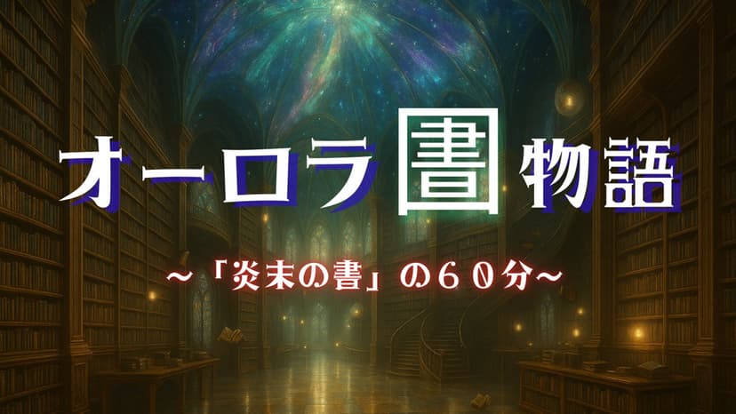 《オーロラ圕物語》〜炎末の書の60分〜